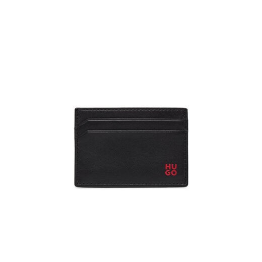 Hugo Etui na karty kredytowe Tibby S Card Case 50516967 Czarny ze sklepu MODIVO w kategorii Etui - zdjęcie 170663955