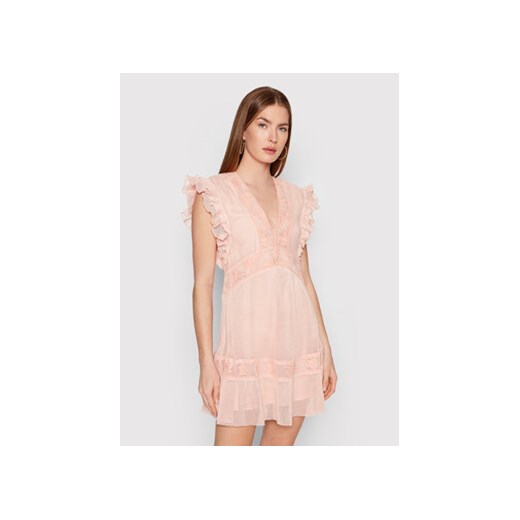 Pinko Sukienka letnia Omegna 1G17H7 Y7UZ Różowy Regular Fit ze sklepu MODIVO w kategorii Sukienki - zdjęcie 170663965