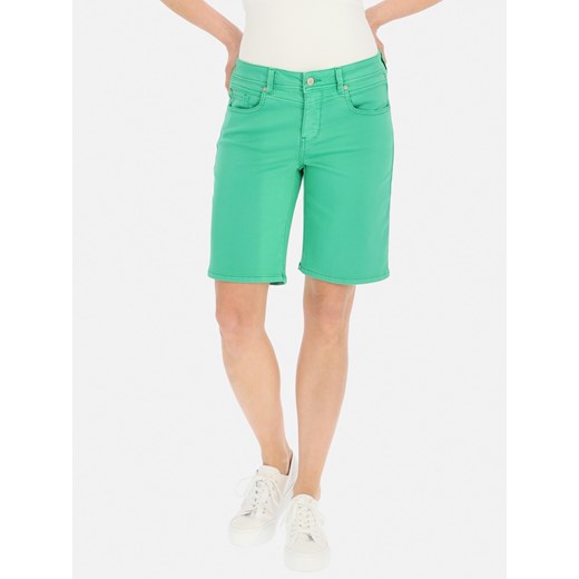 Zielone jeansowe szorty damskie Red Button Relax ze sklepu Eye For Fashion w kategorii Szorty - zdjęcie 170664106