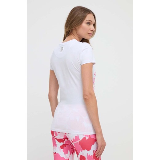 PLEIN SPORT t-shirt bawełniany damski kolor różowy Plein Sport L ANSWEAR.com