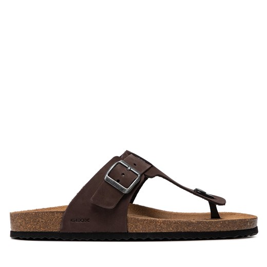 Japonki Geox U Sandal Ghita D U159VD 00032 C6024 Dk Coffee Geox 45 eobuwie.pl
