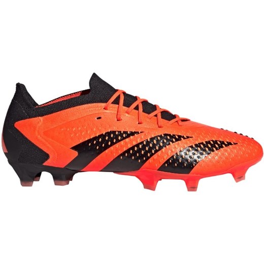 Buty piłkarskie adidas Predator Accuracy.1 Low Fg GW4574 pomarańczowe ze sklepu ButyModne.pl w kategorii Buty sportowe męskie - zdjęcie 170666268