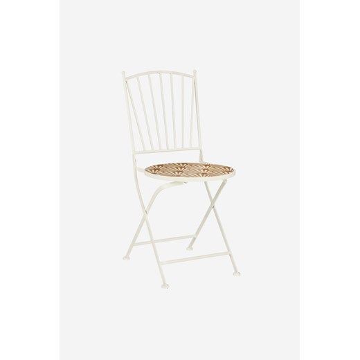 H & M - Metalowe Krzesło Bistro - Brązowy ze sklepu H&M w kategorii Krzesła ogrodowe - zdjęcie 170667198