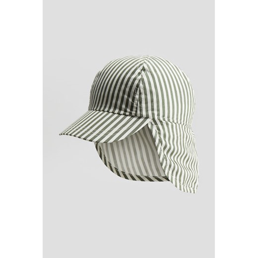 H & M - Bawełniana czapka z daszkiem - Zielony ze sklepu H&M w kategorii Czapki dziecięce - zdjęcie 170667237