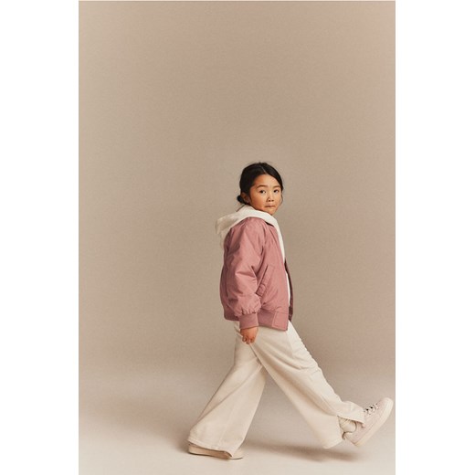 H & M - Kurtka bomberka - Różowy ze sklepu H&M w kategorii Kurtki dziewczęce - zdjęcie 170667269