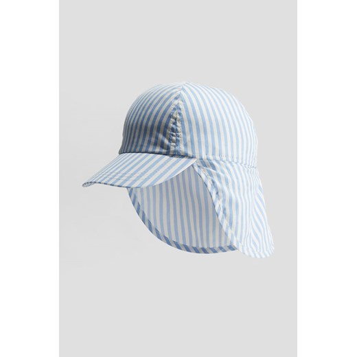 H & M - Bawełniana czapka z daszkiem - Niebieski H & M 86;92 (1-2Y) H&M
