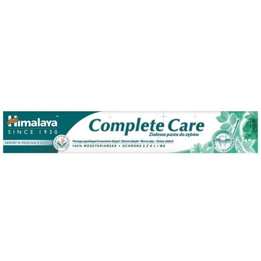 Complete Care Gum Expert ziołowa pasta do zębów na krwawiące dziąsła 75ml Himalaya uniwersalny www.ichester.pl