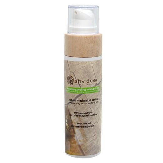 Natural Mechanical Peeling naturalny peeling mechaniczny 100ml Shy Deer uniwersalny www.ichester.pl