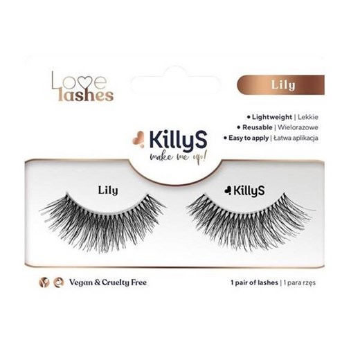 Make Me Up! Love Lashes sztuczne rzęsy na pasku Lily Killys uniwersalny www.ichester.pl