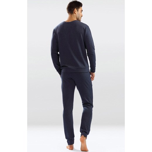 Komplet męski dresowy Justin, Kolor jeans, Rozmiar M, DKaren ze sklepu Primodo w kategorii Dresy męskie - zdjęcie 170680248