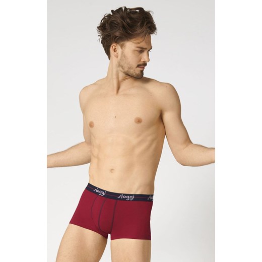Sloggi 2-pack bokserki męskie Men Start Hipster C2P 10206968 box, Kolor granatowo-czerwony, Rozmiar M, Sloggi ze sklepu Primodo w kategorii Majtki męskie - zdjęcie 170681637
