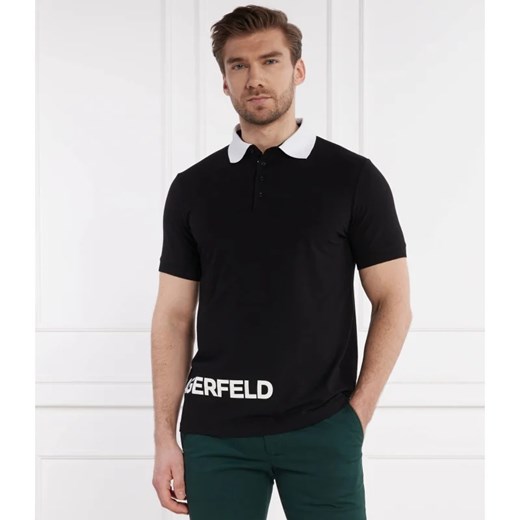 T-shirt męski Karl Lagerfeld z bawełny 