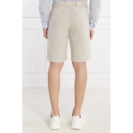 BOSS ORANGE Lniane szorty Chino | Tapered fit 36 Gomez Fashion Store
