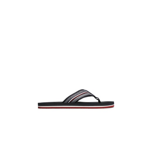 Tommy Hilfiger Japonki Comfort Corporate Beach Sandal FM0FM04616 Granatowy Tommy Hilfiger 40 MODIVO