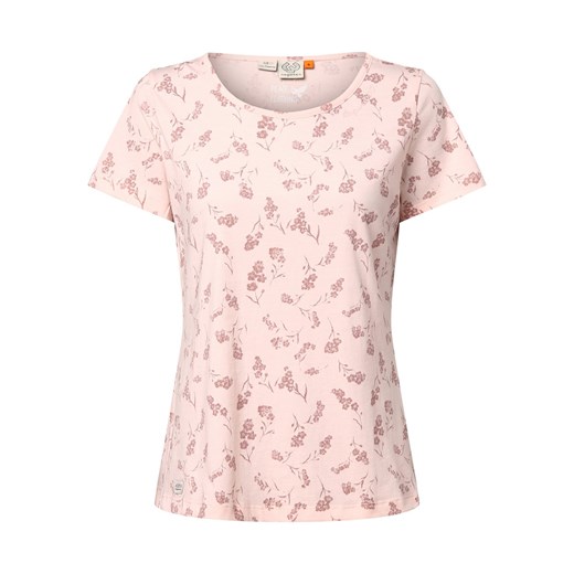 Ragwear Koszulka damska - Mintt Kobiety różowy wzorzysty ze sklepu vangraaf w kategorii Bluzki damskie - zdjęcie 170685367