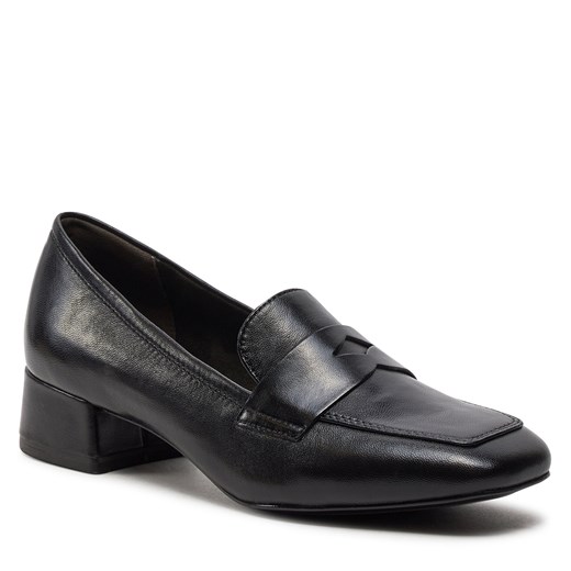 Półbuty Tamaris 1-24309-42 Black Leather 003 Tamaris 37 eobuwie.pl