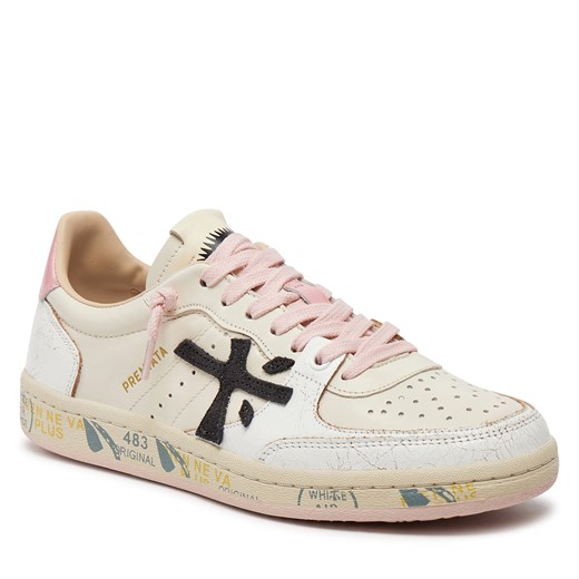 Sneakersy Premiata Bsktclad BSKT CLAYD VAR 6783 Offwhite Premiata 39 eobuwie.pl