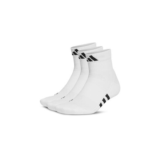 adidas Zestaw 3 par niskich skarpet unisex Mid-Cut Socks 3 Pairs HT3450 Biały S MODIVO