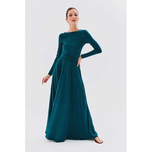 Sukienka infinity maxi z długim rękawem Forest Dream XS Naoko L okazja NAOKO