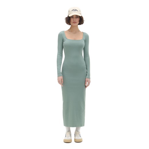 Cropp - Turkusowa sukienka maxi - zielony ze sklepu Cropp w kategorii Sukienki - zdjęcie 170693836