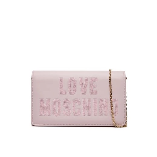 Kopertówka różowa Love Moschino elegancka