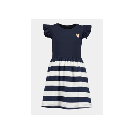 Blue Seven Sukienka codzienna 721655 X Granatowy Regular Fit ze sklepu MODIVO w kategorii Sukienki dziewczęce - zdjęcie 170696385