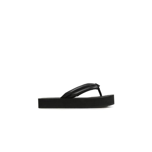 Calvin Klein Japonki Flatform Flip Flop W/Hw HW0HW1503 Czarny ze sklepu MODIVO w kategorii Klapki damskie - zdjęcie 170696549