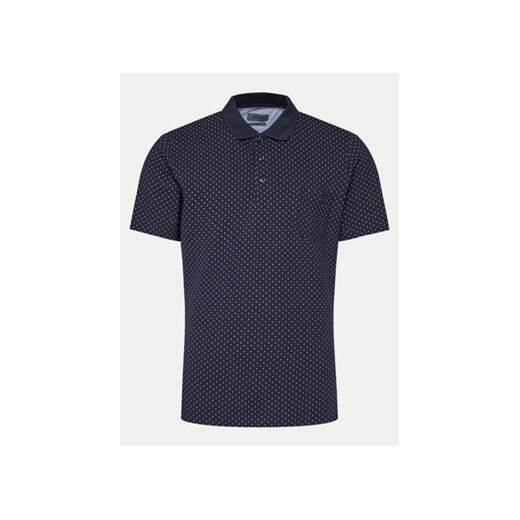 Pierre Cardin Polo C5 20934.2071 Granatowy Regular Fit ze sklepu MODIVO w kategorii T-shirty męskie - zdjęcie 170696579