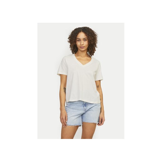 JJXX T-Shirt Annie 12255655 Biały Regular Fit ze sklepu MODIVO w kategorii Bluzki damskie - zdjęcie 170696595