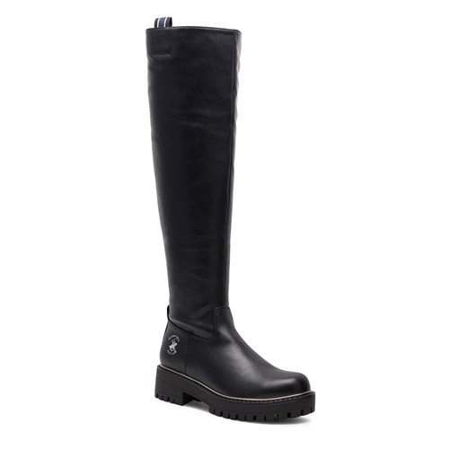 Kozaki Beverly Hills Polo Club WS13202-02 Black 36 eobuwie.pl