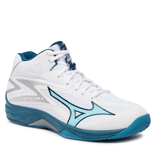 Buty Mizuno Thunder Blade Z Mid V1GA2375 White/Sailor Blue/Silver 21 Mizuno 41 eobuwie.pl
