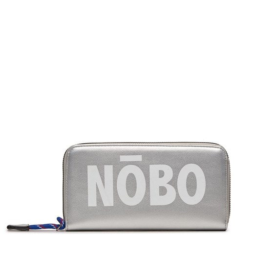 Duży Portfel Damski Nobo NPUR-M0010-C022 Srebrny ze sklepu eobuwie.pl w kategorii Portfele damskie - zdjęcie 170702677