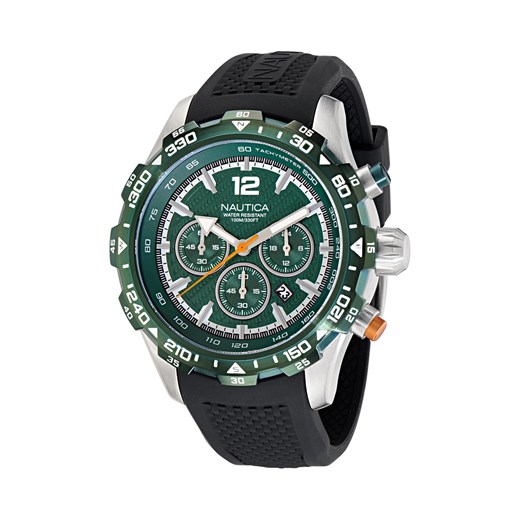 Zegarek Nautica NAPNSS407 Green/Black ze sklepu eobuwie.pl w kategorii Zegarki - zdjęcie 170702847