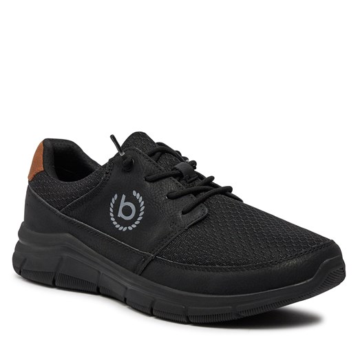 Sneakersy Bugatti 341AFA095000 Schwarz 1000 Bugatti 40 eobuwie.pl