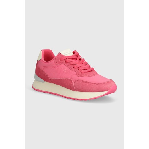 Gant sneakersy Bevinda kolor różowy 28533458.G597 ze sklepu ANSWEAR.com w kategorii Buty sportowe damskie - zdjęcie 170705536