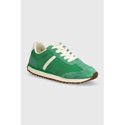 Gant sneakersy Beja kolor zielony 28537670.G731 ze sklepu ANSWEAR.com w kategorii Buty sportowe damskie - zdjęcie 170705556