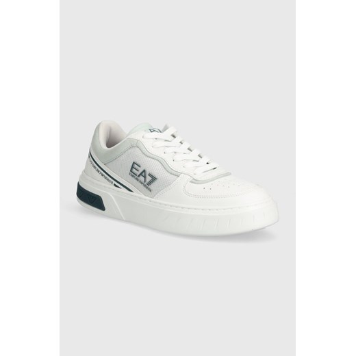 EA7 Emporio Armani sneakersy kolor biały ze sklepu ANSWEAR.com w kategorii Buty sportowe damskie - zdjęcie 170705586