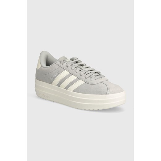 adidas sneakersy VL COURT BOLD kolor szary IF9784 ze sklepu ANSWEAR.com w kategorii Buty sportowe damskie - zdjęcie 170705646