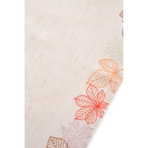 Mata stołowa z  bawełny organicznej z nadrukiem w liście (4 szt.) ze sklepu bonprix w kategorii Tekstylia kuchenne - zdjęcie 170706567