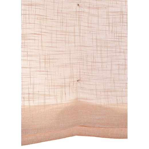 Roleta z troczkami, z materiału w optyce lnu Wys./szer. 140/60 cm bonprix
