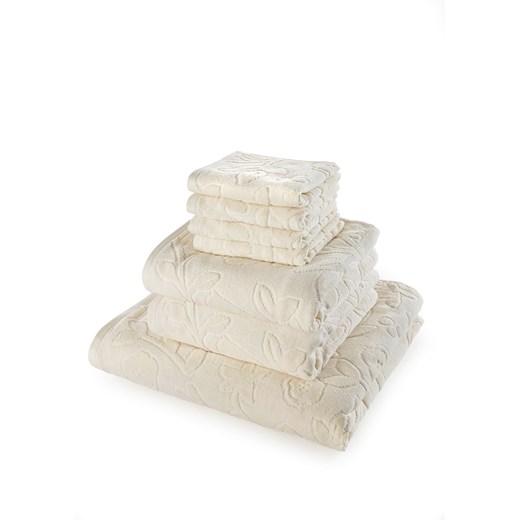 Ręcznik w wypukły wzór ze sklepu bonprix w kategorii Ręczniki - zdjęcie 170706906