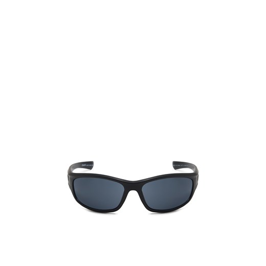 Cropp - Czarne okulary przeciwsłoneczne - czarny ze sklepu Cropp w kategorii Okulary przeciwsłoneczne męskie - zdjęcie 170707449