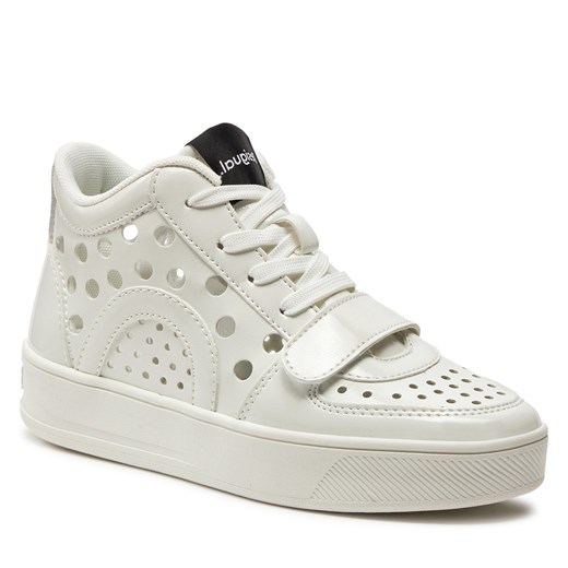 Sneakersy Desigual 23SSKA05 1000 Desigual 38 promocja eobuwie.pl