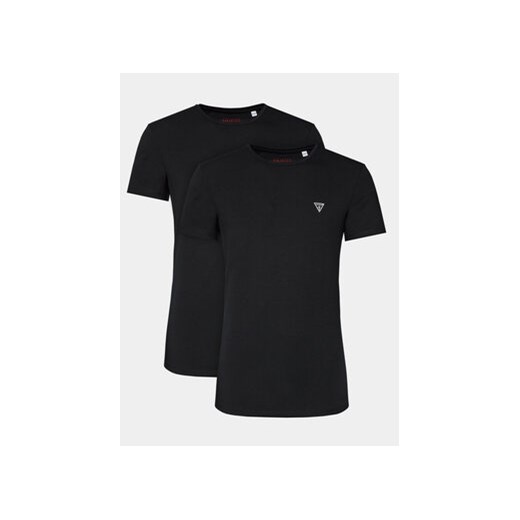 Guess Komplet 2 t-shirtów U97G02 KCD31 Czarny Regular Fit ze sklepu MODIVO w kategorii T-shirty męskie - zdjęcie 170712835