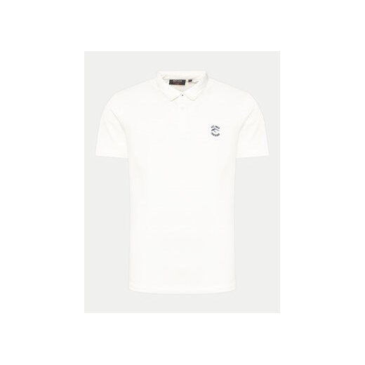 INDICODE Polo Kigan 41-039 Biały Regular Fit ze sklepu MODIVO w kategorii T-shirty męskie - zdjęcie 170712889