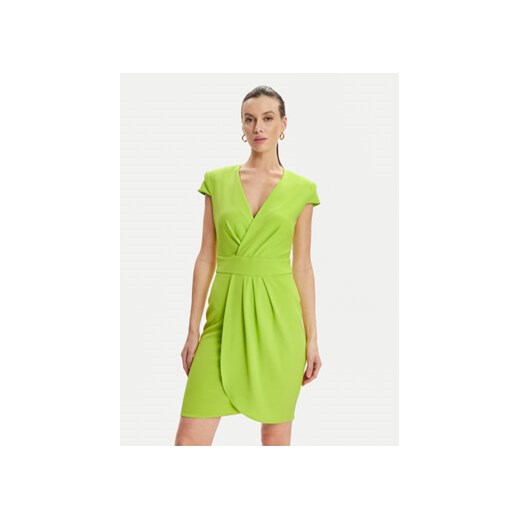 Rinascimento Sukienka koktajlowa CFC0117720003 Zielony Regular Fit ze sklepu MODIVO w kategorii Sukienki - zdjęcie 170712905