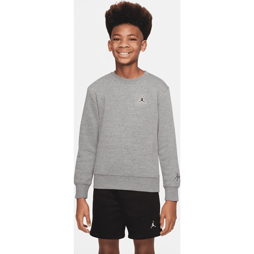Bluza dresowa dla dużych dzieci (chłopców) Jordan - Szary Jordan XL Nike poland