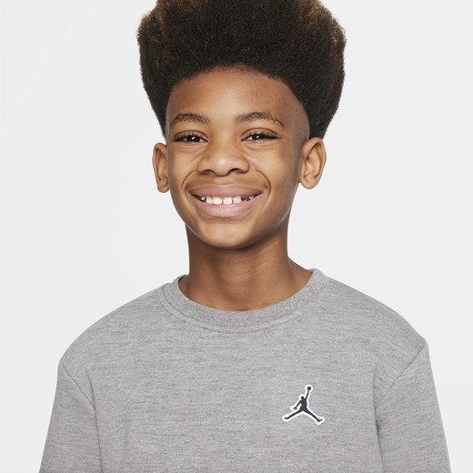 Bluza dresowa dla dużych dzieci (chłopców) Jordan - Szary Jordan S Nike poland