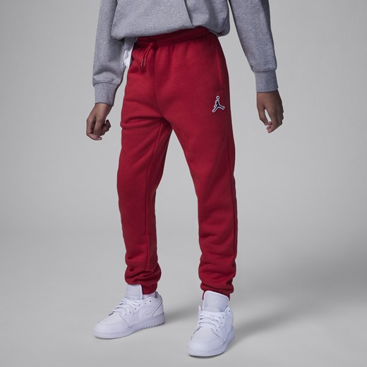 Spodnie Jordan dla dużych dzieci (chłopców) - Czerwony Jordan XL Nike poland