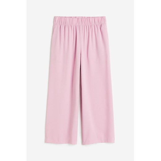 H & M - Spodnie culottes - Różowy H & M L H&M